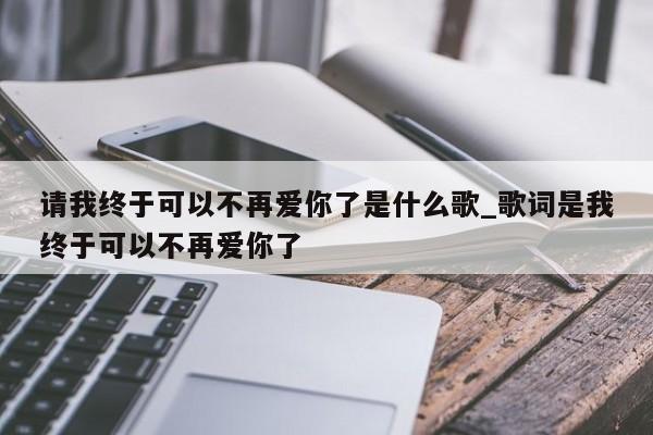 请我终于可以不再爱你了是什么歌_歌词是我终于可以不再爱你了